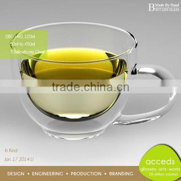 Made-By-Hand Glass Double Wall Thermos Cup photo-3