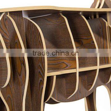 The Elk Home Furnishing Decor Craft Ornaments Creative Wooden Crafts European Wood Ornaments(Middle Size) photo-3