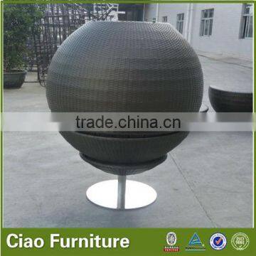 Waterproof PE Rattan Stackable Garden Coffee Set photo-2