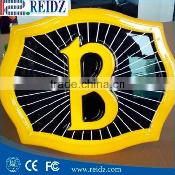 Factory Direct Metal Aluminum acrylic Logo Printed wall signs