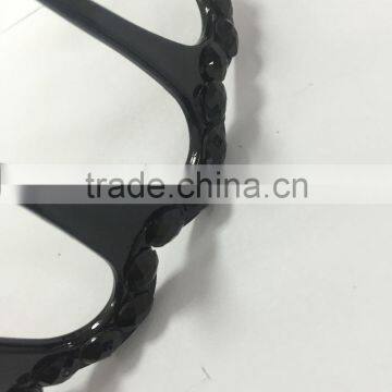 Wholesale New Design Crystal Rhinestone Plastic Girls Hair Bands With Teeth photo-3