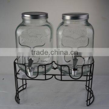 Yorkshare Design Twins Dispenser With Metal Stand photo-2