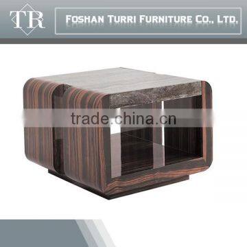 High End Classic Model Wooden Base Marble Coffee Table photo-5