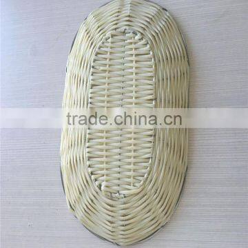 Hot Sale Handmade Plastic Rattan Bread Basket photo-4