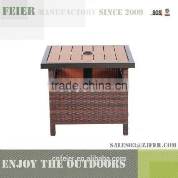 2016 New Umbrella Stand Rattan Garden Table photo-2
