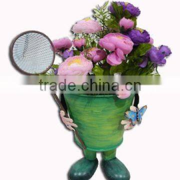 YS11957 12 inch high flower barrels made in Fujian with top quality