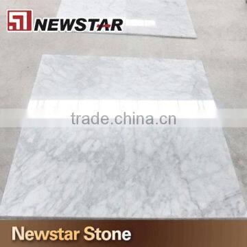 Newstar Standard Size Bianco Carrara White Marble Flooring Stone Tile photo-2