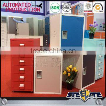 6 Drawer Tall Chest Pedestal Steel Filing Cabinet Helmer photo-5