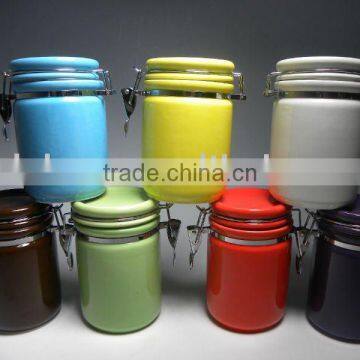 porcelain canister set