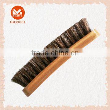 Good Quality Horse Hair Shoe Polish Brush With Beech Wood Block photo-3