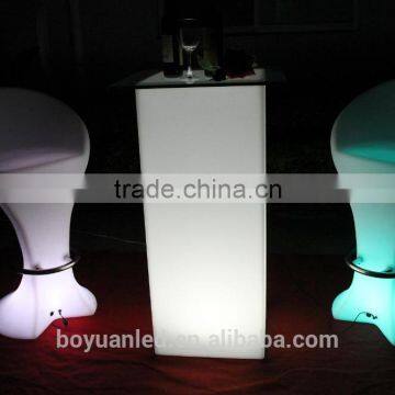 Rechargeable Battery Disco Modern Glowing Furniture With IR Remote Control photo-5