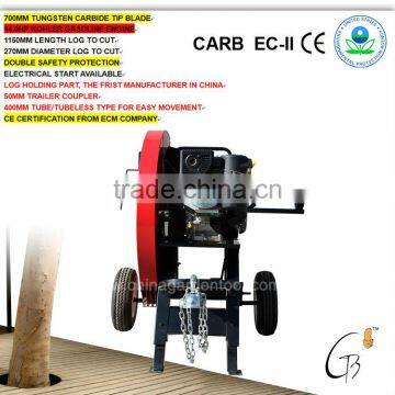 14hp engine wood saw cutting machine