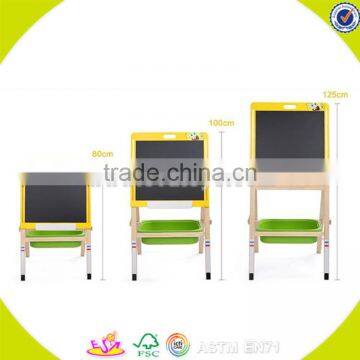 Wholesale Top Quality Kids Wooden Blackboard With Storage Box Nice Toddler Wooden Blackboard With Storage Box W12B056 photo-4