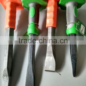 cold chise stone chisel point stone chisels with rubber grip