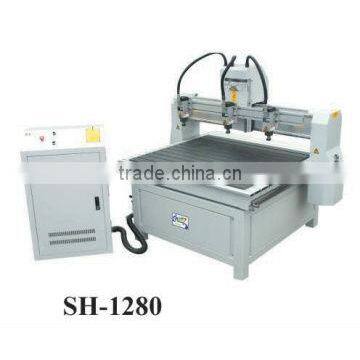 CNC Router Machine SH-1280 with X Y Working Area 1200x800mm and Z Working Area 200mm