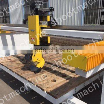 Full Automatic CNC Stone Cutting Machine with computer control SHXY-2000x3000 with Main Motor Power 4KW