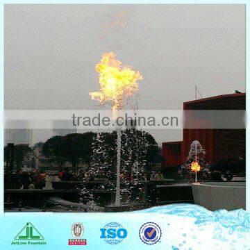 Outdoor Fountain, Fire Dancing on the Water photo-2