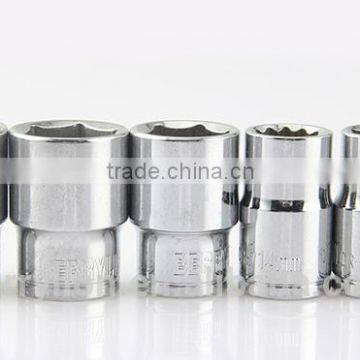 Berrylion 8-32mm Mirror Finished Socket Half Inch CR-V Socket photo-2