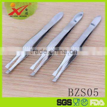 new wholesale stainless steel eyebrow tweezers