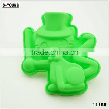 11189 Silicone Cat Cake Mold photo-2