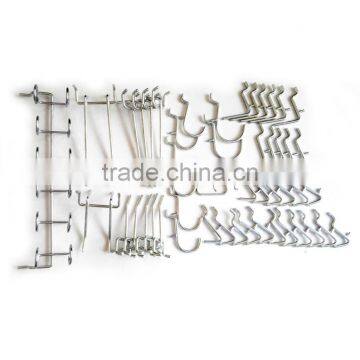 50pcs garage pegboard hook assortment