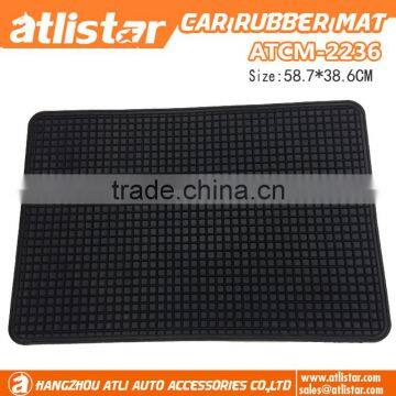 Hot sell rubber flocking customized door mats