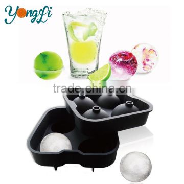 Children DIY Ball Shaped Silicone Ice Maker Mould, Ball Shaped Silicone Ice Maker, Ball Shaped Ice Silicone Icecream Tray