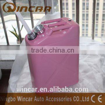 Pink Costomized Color Metal Petrol Jerry Cans