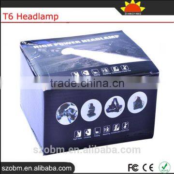 OEM XQ50 T6 LED 1200Lm High Power Zoom Headlamp 18650 Rechargeable Led Head Torch For Hunting photo-5