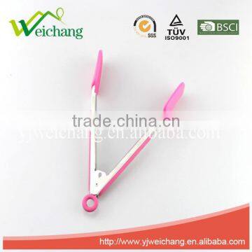 WCTS1117 Kitchen Tools Untensil Slicone Food Tong Coloful Food Tong Wholesale photo-4