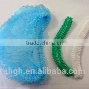 Nonwoven disposable head cap