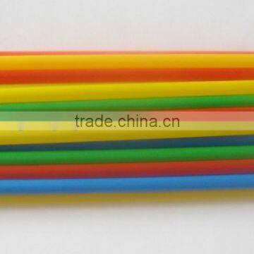 disposable plastic straight type drinking straws