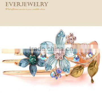 Colorful Rhinestone Hairpin