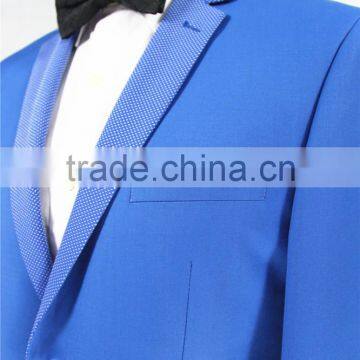 2015 New Tuxedo Slim Fit Suit for Man-fine Silk&polyester Kint Fabric for Collar photo-5