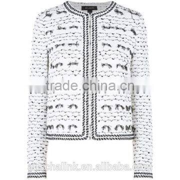 Factory Price New Fashion Elegant Ladies Knitted Jacket photo-2