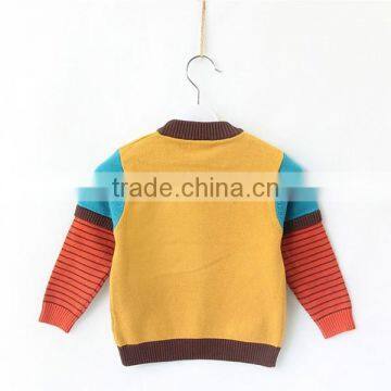 Children Fake Two Pieces Sweater Baby Winter Clothes photo-3