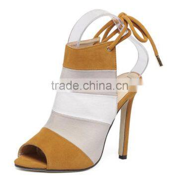 Zm50323b Europe Lady Sexy Stiletto Heel Shoes Colours Women Sandals photo-5