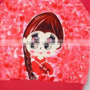 Children Printing Long Sleeve Little Girl Sweater photo-4