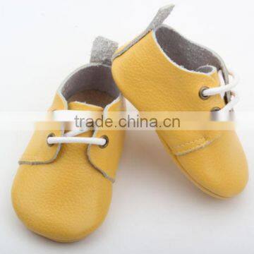 Adorablle Wholesale Popular Real Leather Baby Oxford Shoes photo-3