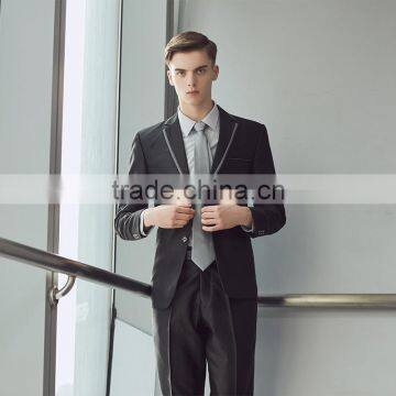 OEM Custom Made Stock China Cheap Men Suits Man Coat Pant Suit photo-6