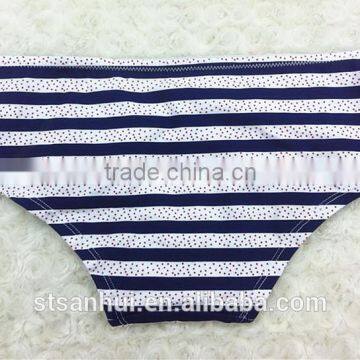 Fancy Stripe Printed Hot Girls Showing Panties Underwear photo-2