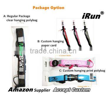 Customized Race Number Belt With Gel Holders - 6 Belt Colors - IronMan Triathlon Stretch Woven Logo Race Bibs Number Belt photo-6