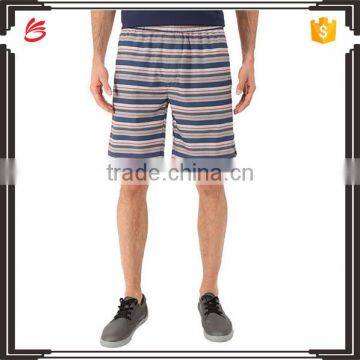 High Quality China Manafacturing Wholesale Stripped Sweat Shorts in Hot Season