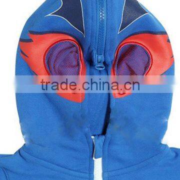 2017 Fancy Wholesale Plain Zip Hoodies Cotton With Hood for Boys photo-3