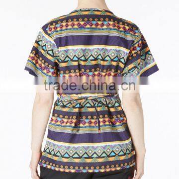 New Style Wholesale Custom Nurse Uniform Medical Scrub Top Hospital Fashionable Nurse Uniform Designs photo-2