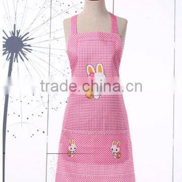 Advertising Promotional Gifts Small White Rabbit Kitchen Apron Custom Anti - Foupler Peach Skin ad Custom Gift Aprons photo-4