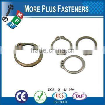 Made in Taiwan Stainless Steel 7/16" Internal Retaining Ring External