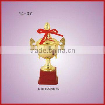 champions league metal trophy