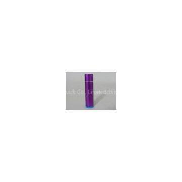 Purple PP Color Cosmetics Lip Balm Containers With Silkscreen , Lipbalm Container