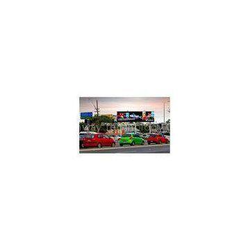 P16 Square Outdoor Roadside Billboard Advertising LED Display , 256mm  256mm